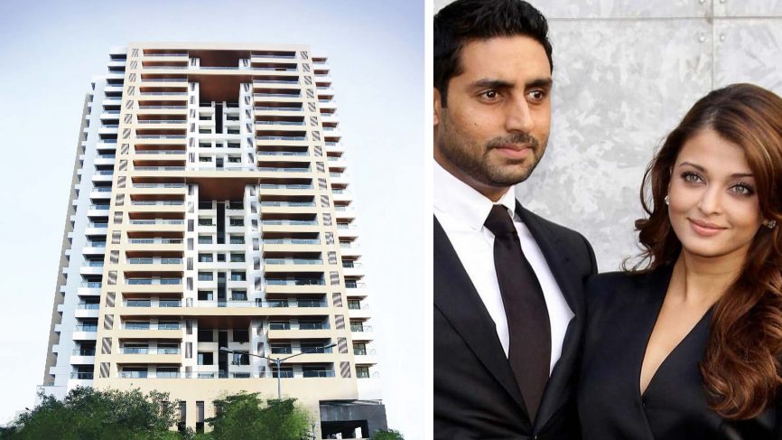 Aishwarya Rai and Abhishek Bachchan’s INR 21 crore apartment in Mumbai